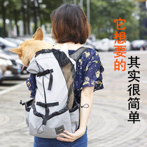 Doug pet out backpack shoulder dog bag pet bag Koki firewood Bulldog bullfight 20KG