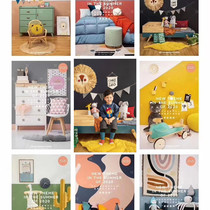 Exhibition new childrens real scene production 2020 studio photo props real decoration Photo studio photography real