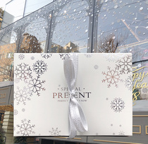 New Year Box Snowflake Crisp Packaging Box Egg Yolk Crisp Box Bull Rolling Sugar Cookie Box Refreshments Madeline Bull Pizza Box