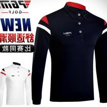 Match the same PGM golf clothing mens clothes autumn long-sleeved T-shirt mens sports ball clothing