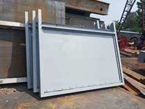 Factory direct sales Steel gate integrated gate channel discharge gate fish pond gate hoist