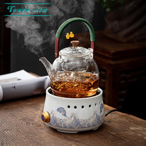 Touch Miss tea maker electric pottery stove side pot glass automatic steaming teapot household tea stove boiling water health pot