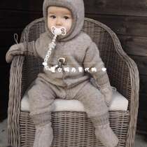 Spot Danish Joha merino pure wool baby infant thickened warm soft jumpsuit romper