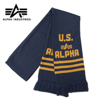 American Alpha industrial ma1 flight jacket with warm thickened collar autumn and winter windproof scarf