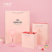 Fang Senyuan original packaging Holiday gifts Childrens gift bag Prince Princess tote bag bag paper bag souvenir