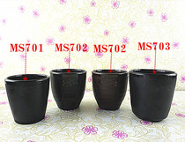 Melamine Imitation Porcelain Black A5 Cherry Blossom Frosted Cup Water Glass Thread Insulation Tea Cup Beer Drink Cup Thick Juice Cup