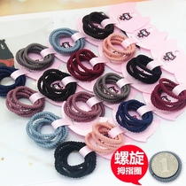 Korean children do not hurt hair high elastic rubber band girl spiral rubber band Hairband head rope hair baby hair rope