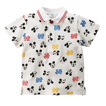 Japanese cute cartoon cotton beads mesh children polo shirt