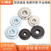 GB807 galvanized single-layer scroll nut flat-handed screw nut thin nut M4M5M6 6% discount