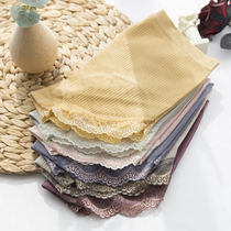 Large size high waist lace panties for women