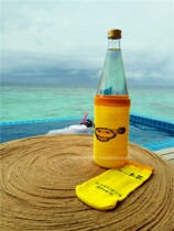 Yi Yan Qianxi same cartoon personality Day single heat insulation cool brown bear cub chick Cup Set 3 colors