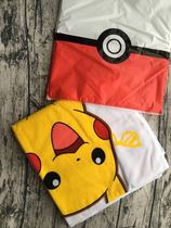 Pikachu cute Kawaii terry cloth absorbent bath towel Korean foreign trade can be customized design can be made of other fabrics