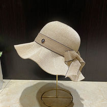 Summer sun hat sun hat shan guang si brim cover their faces fisherman UV bow hat straw hat