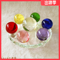 Crystal ball seven-star array ornaments crystal gifts transfer feng shui polo ornaments home decorations lucky ornaments