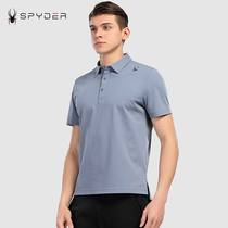 SPYDER spider21 autumn new outdoor leisure sports polo shirt style comfortable lapel T-shirt21CF403M