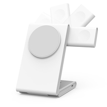 Folding is suitable for Apple Magsafe magnetic suction three-in-one wireless charging bracket applicable iPhone15 14 pro mobile phone iWatch Ultra S8 