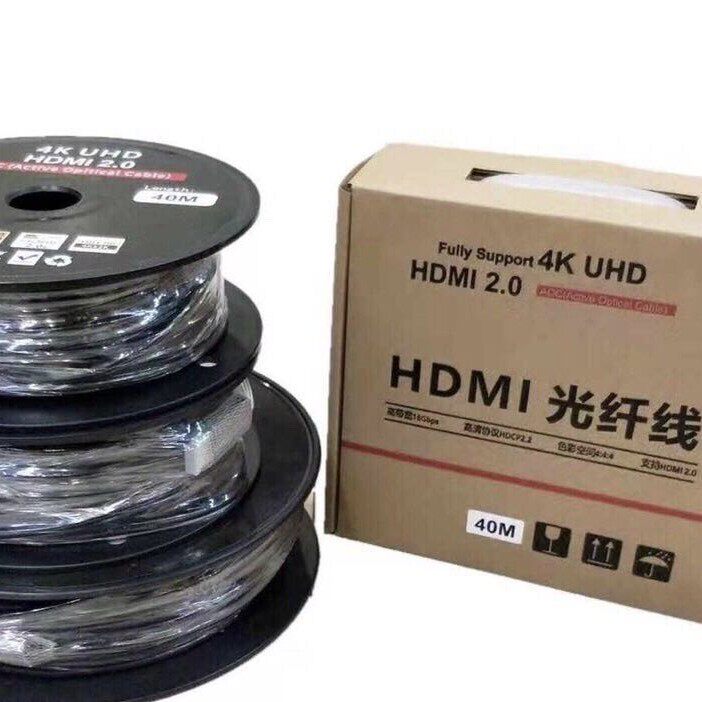 Fiber HDMI Line 2 0 Engineering Decoration Double Chip 4K Ultra Definition Line 60HZ HD Fiber Line 10m 200m
