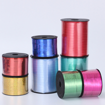  Wedding wedding room birthday decoration red balloon cable tie 100 yards ribbon streamers hand-torn sealing rope multi-color