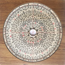 8 6 Classic Sanhe Pan Linxiang Pure Handmade Ancient Method Solid Wood Four Water Guitang Pan Sanliang Pian Teak Wood Compass