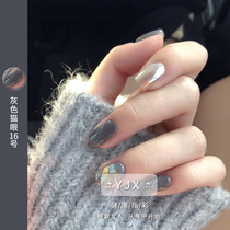 2020 New color nail art dark gray cats eye nail polish white magic mirror powder Galaxy star Cats Eye cardame phototherapy glue