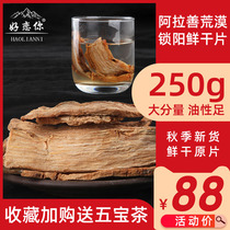 Inner Mongolia Alxa Jinsuoyang fresh and dried slices of tea wine non-wild special class Cistanche deserticola fresh dry slices