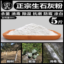 Raw lime powder Block 5kg desiccant disinfection sterilization and deworming purification water quality dehumidification white ash moisture proof mildew 5kg