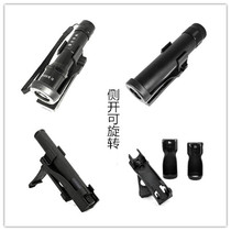 Electric sleeve spray sleeve rotating swing stick sleeve waist tactical vest model handcuffs New Universal side open quick pull