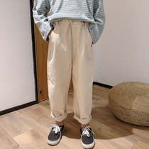 Boys pants spring and autumn models 2020 new Korean version of childrens clothing childrens casual pants primary school trousers