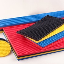 Seal carving workbench mat Dining table desktop non-slip mat cloth silicone dustproof mat Bar bar insulation mat Soft rubber bar mat Seal carving