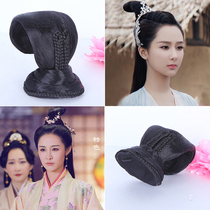 Film and television drama Fuyangyang Mi same wig bun big Tang Queen Gaoyun hair bun ancient style chivalrous woman cos wig hair bun