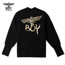 boylondon childrens wear baseball suit jacket gilded eagle print tide card