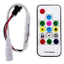 14 Key Controller WS2812B WS2811 5V 12V RF Wireless Mini Mirage Controller