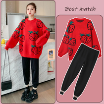 Gats up overweight pregnant women sweaters autumn winter fashion new thickened Long sleeves Pregnancy Late Surrogacy Breastfeeding Breastfeeding