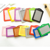 917 card set work card case card cover leather breast card case badge factory listing IC access card set custom