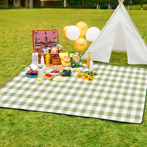 Picnic cushion anti-damp cushion outdoor thickened folding portable field mat spring swimming picnic cloth picnic goods wild cooking