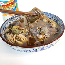  3 bottles of Ningbo specialty authentic Lulong Brothers marinated 3A white jade crab drunk crab squid crab 300g pack