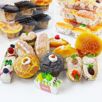 New Emulation Cake Food Dessert Fake Bread Model Refreshments Paper Cups Fruit Birthday Wedding Furnishing Props