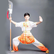 Tai chi Mens Chinese Wind Wushu Costume Taijiquan Costume Plays Out of Childrens Training Performance Costume Women South Korea