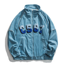 2021 Fall new casual jacket lovers 100 hitch baseball uniforms Mens boomer Loose Light Core Suede Jacket Jacket