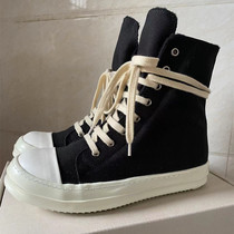 Autumn and Winter Fur Shoes Ro High-gang canvas shoes Large sports shoes casual shoes and mens shoes and Korean couples