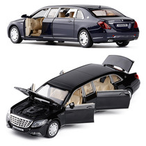 Metal car model Maybach S650 simulation extended car model alloy toy car Children Car boy