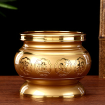 Yuantong Buddha Taiwan incense burner pure copper for Buddha incense burner household offering Buddha incense burner
