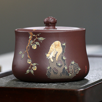 New product special power teacher Liang Bobo cat spring tea pot 11cm Yixing famous pure handmade purple sand
