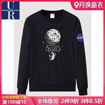 Official website flagship store astronaut oversize sweater men and women round neck clothes couple NASA2021