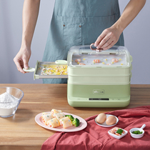 Bear rice noodle machine Small household breakfast machine Multi-function electric steamer Large capacity drawer type Guangdong rice noodle steamer