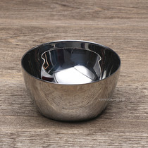 Foreign trade export small Bowl treasure bowl double insulation 304 stainless steel Children anti-drop anti-hot food bowl household square bowl