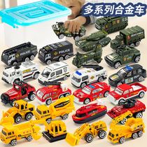 Toy Car Car Alloy Model Engineering Fire Kit Various Vehicles 3-45 Years Old Children's Intelligence Gift Boys