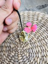 Black hand original handmade retro element series Monroe with the same simple large water drop pendant