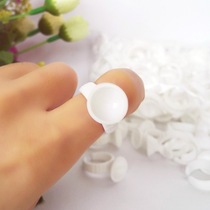 Embroidery ring pattern embroidery color material Cup pattern embroidery ring pattern embroidered eyelash ring small ring tray tray