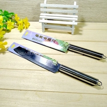 Multi-purpose fruit knife with beer bottle opener stainless steel paring knife wave tooth kitchen knife two yuan supermarket supply